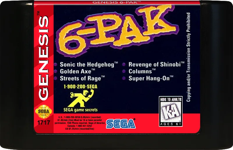 6-Pak cart