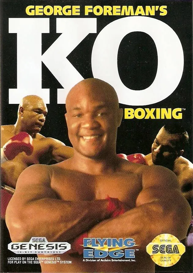 George Foreman's KO Boxing box art