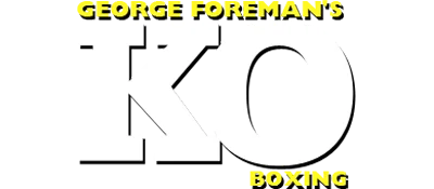 George Foreman's KO Boxing logo