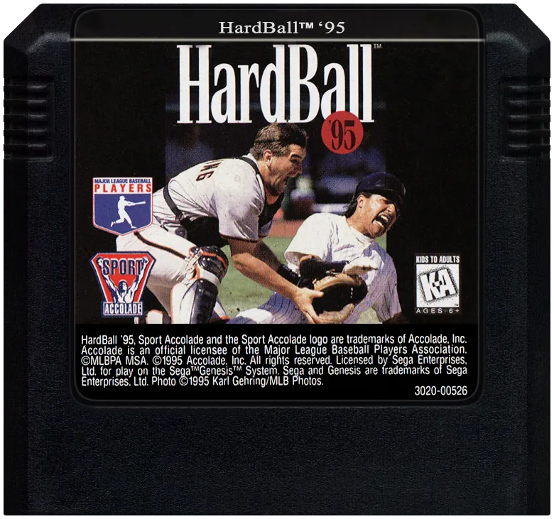 HardBall '95 cart