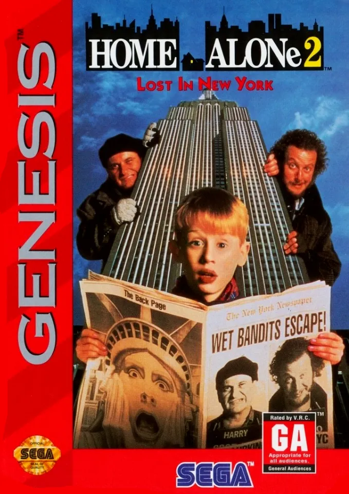 Home Alone 2: Lost in New York box art
