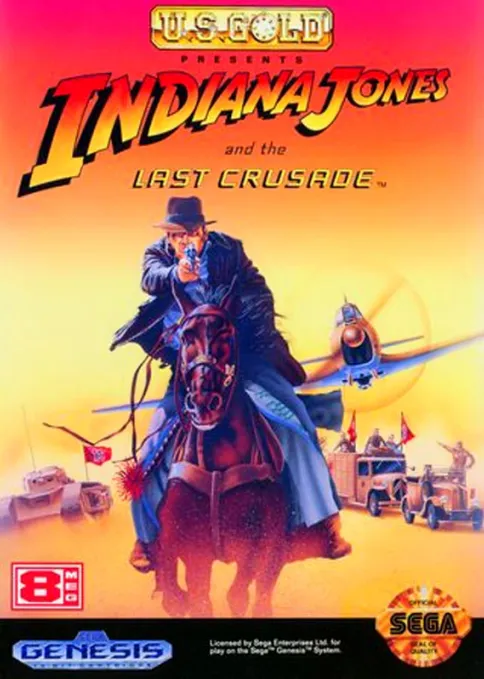 Indiana Jones and the Last Crusade box art