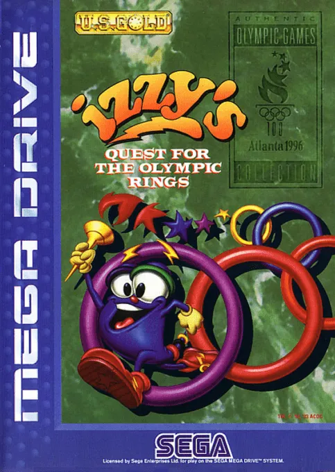 Izzy's Quest for the Olympic Rings box art