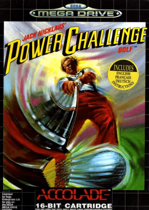 Jack Nicklaus' Power Challenge Golf box art