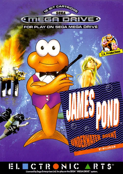 James Pond: Underwater Agent box art