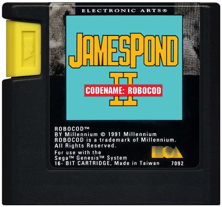 James Pond II: Codename: RoboCod cart