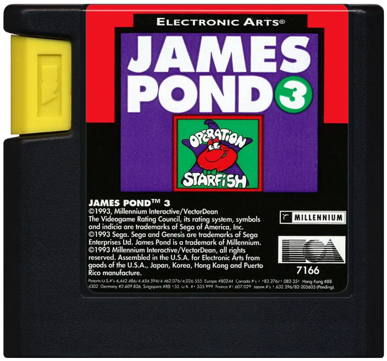 James Pond 3: Operation Starfish cart