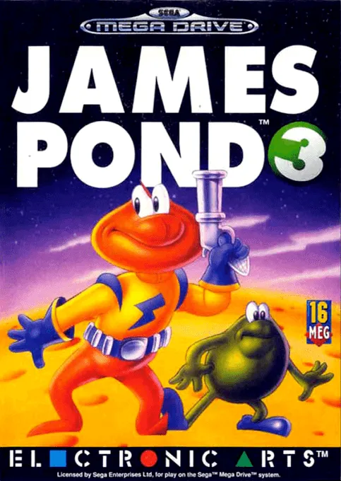 James Pond 3: Operation Starfish box art