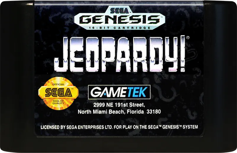 Jeopardy! cart