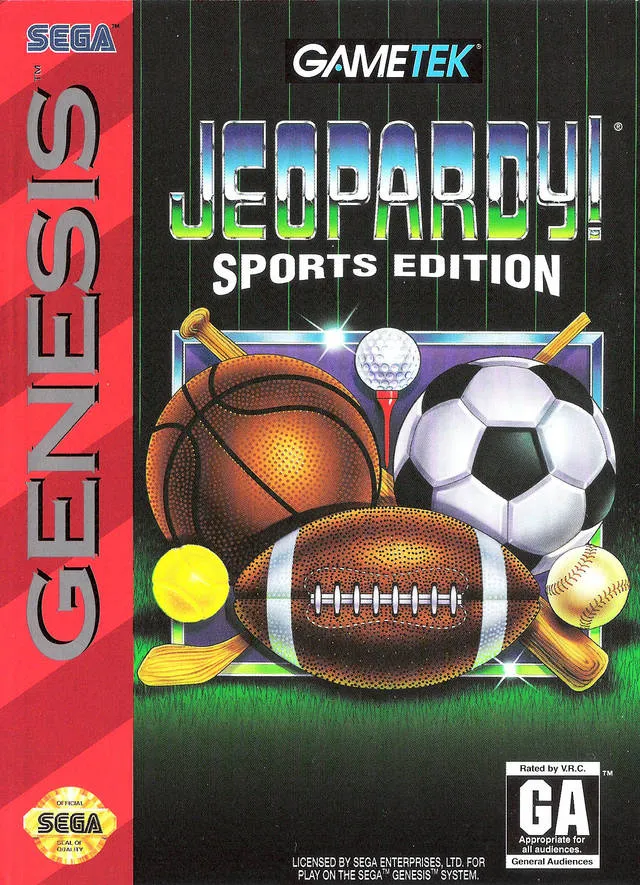 Jeopardy! Sports Edition box art