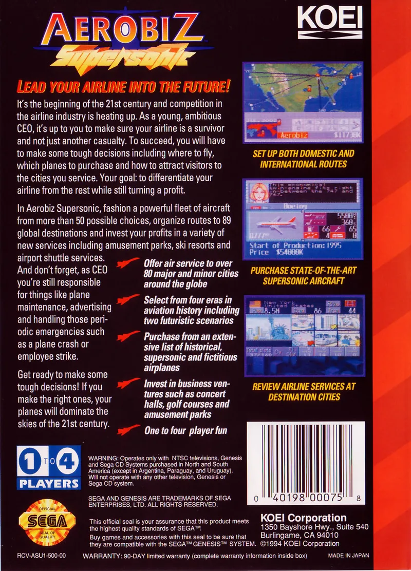 Aerobiz Supersonic box back