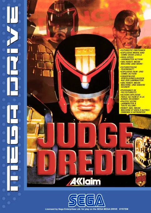Judge Dredd box art