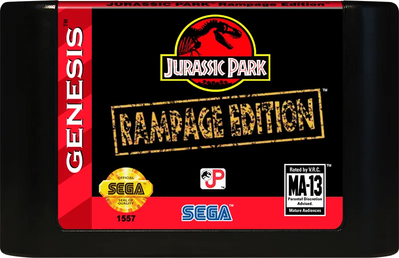 Jurassic Park: Rampage Edition cart