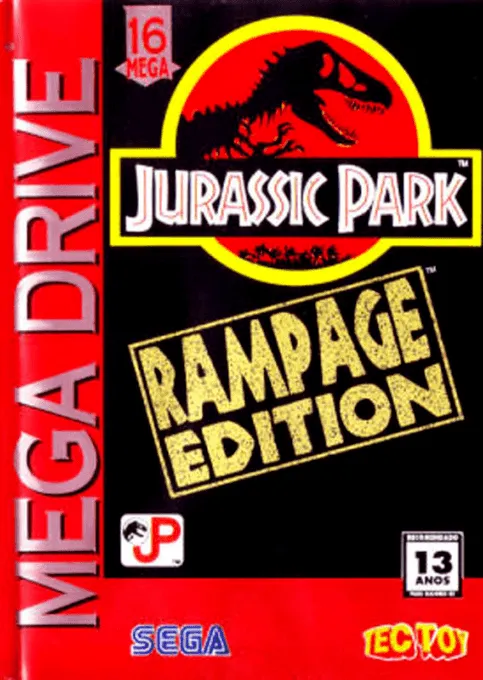 Jurassic Park: Rampage Edition box art