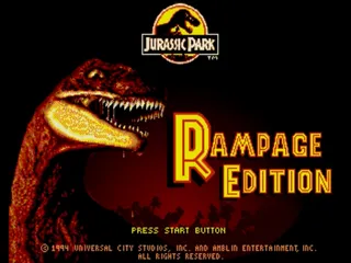 Jurassic Park: Rampage Edition screenshot