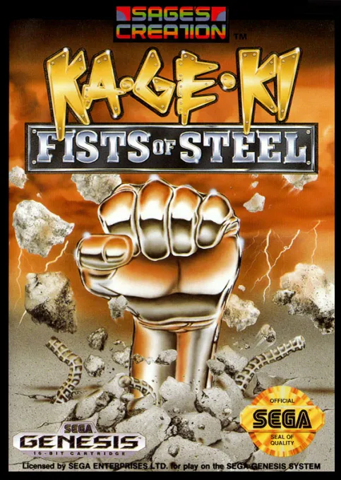Ka-Ge-Ki: Fists of Steel box art