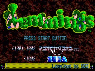 Lemmings screenshot