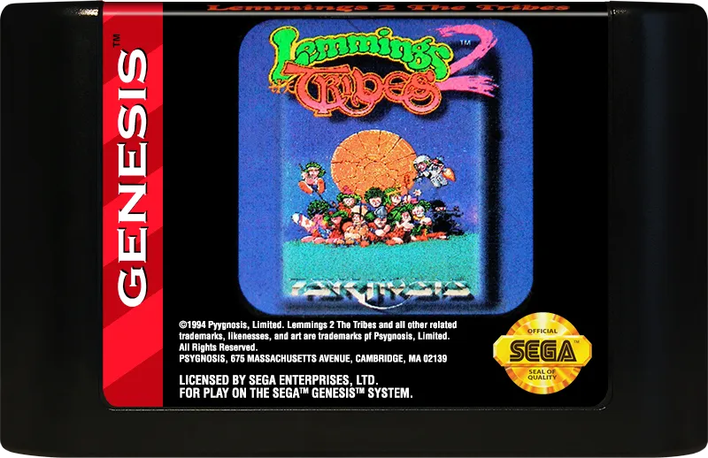 Lemmings 2: The Tribes cart