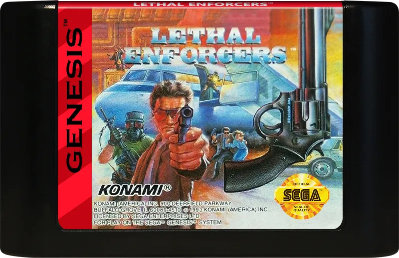 Lethal Enforcers cart