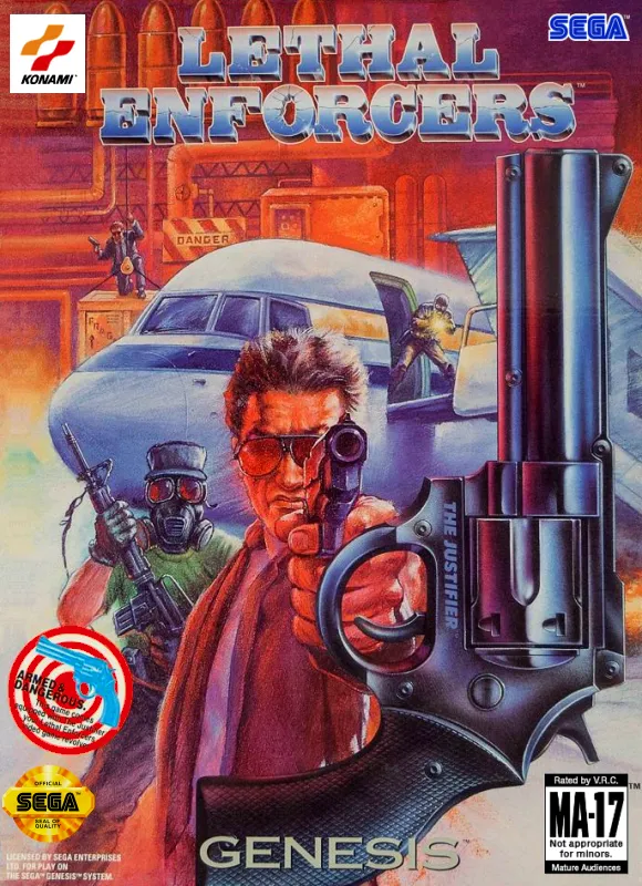 Lethal Enforcers box art