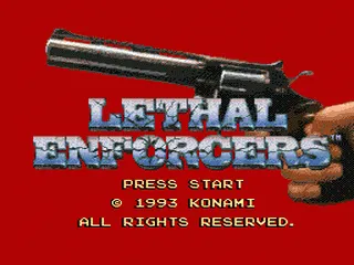 Lethal Enforcers screenshot