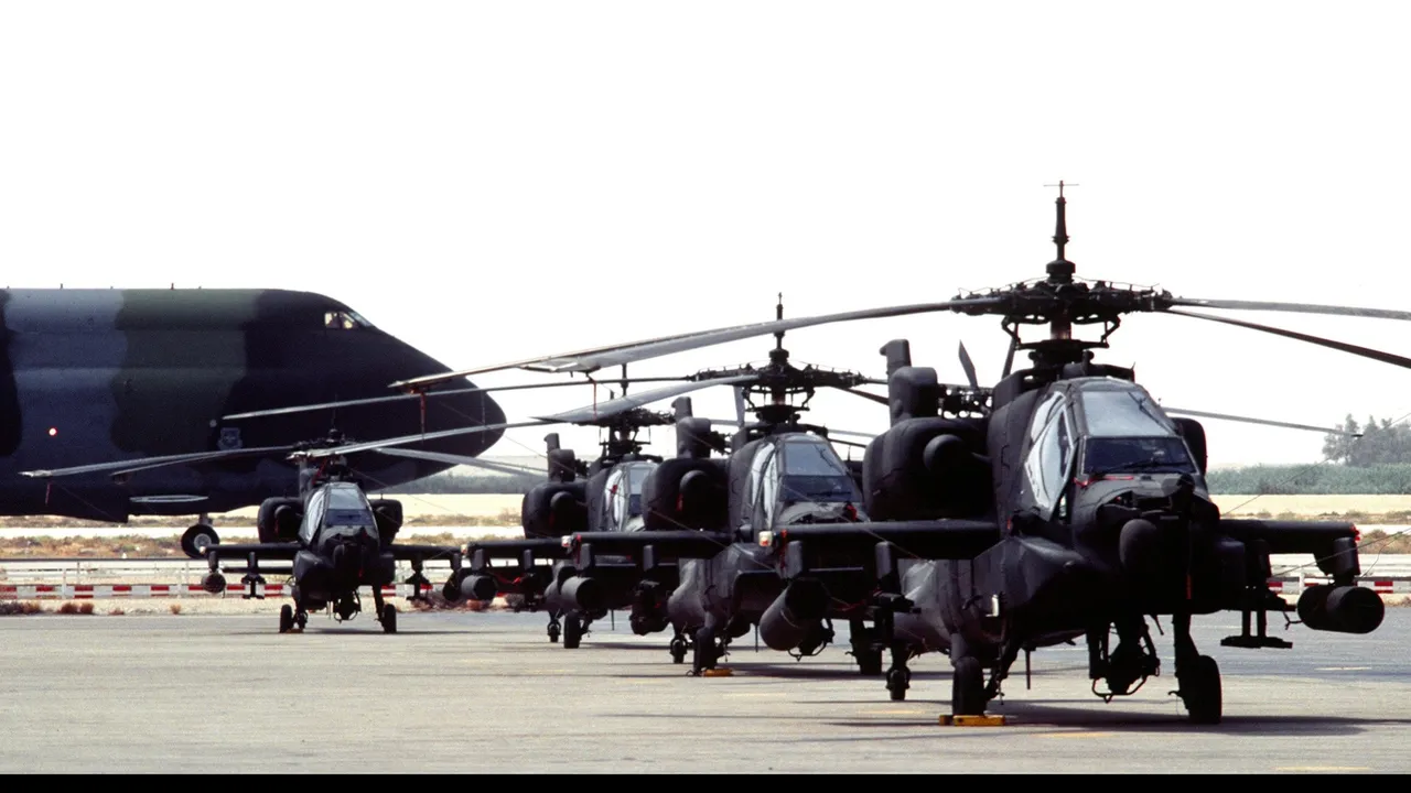 Backdrop artwork for LHX Attack Chopper
