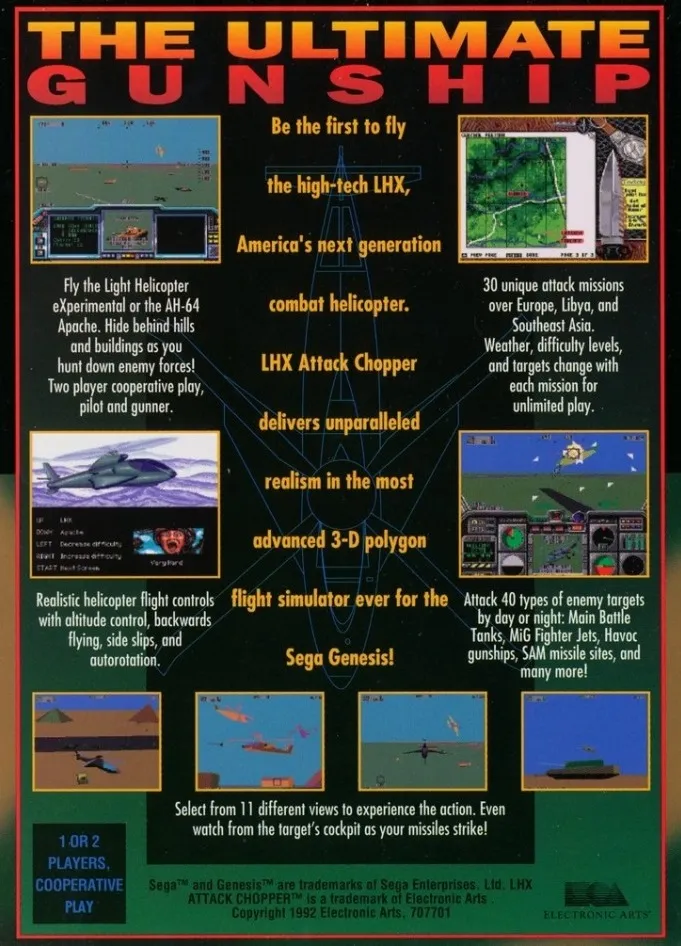 LHX Attack Chopper box back