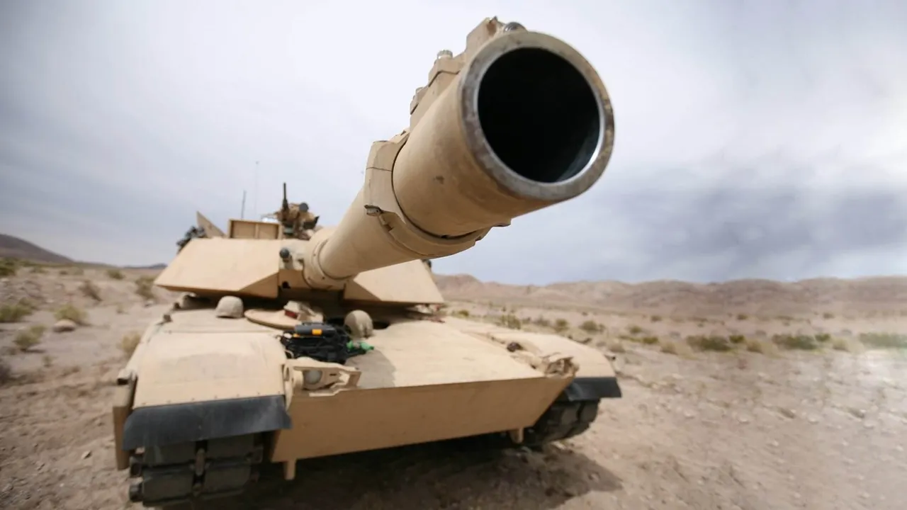 Backdrop artwork for M-1 Abrams Battle Tank
