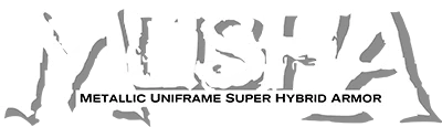 MUSHA: Metallic Uniframe Super Hybrid Armor logo
