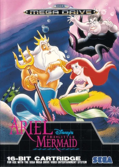 Ariel the Little Mermaid box art