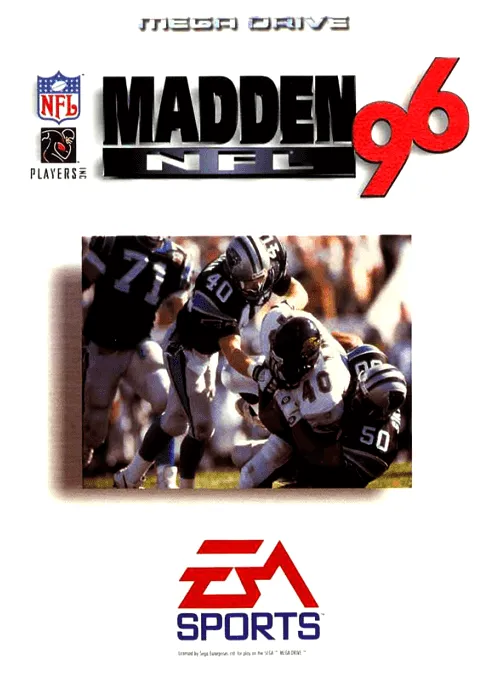 Madden NFL 96 box art