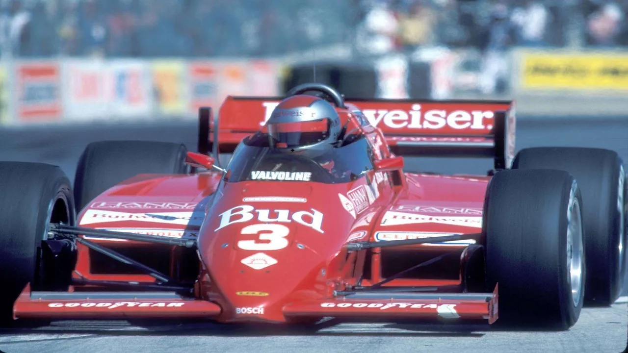 Backdrop artwork for Mario Andretti Racing