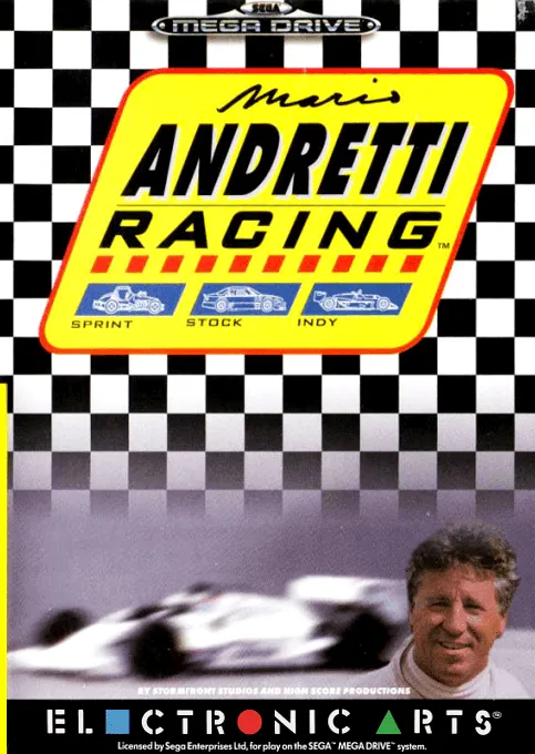 Mario Andretti Racing box art
