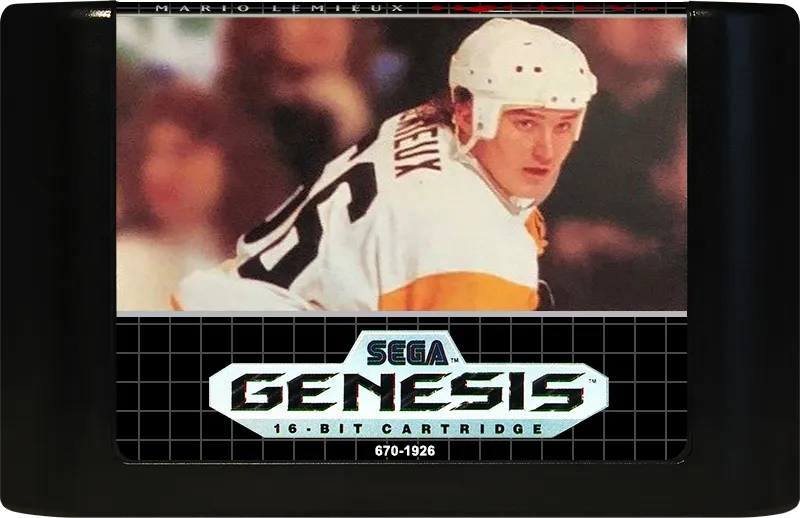 Mario Lemieux Hockey cart
