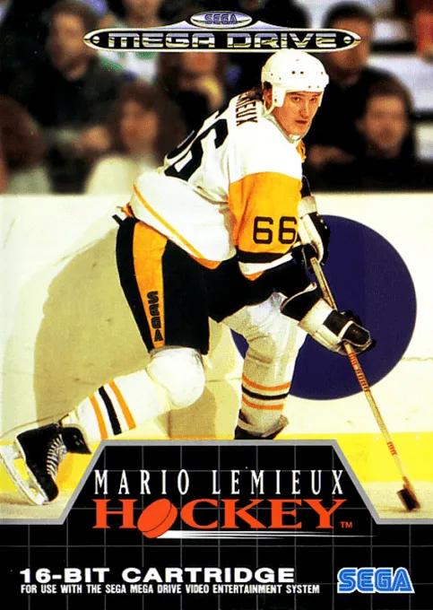 Mario Lemieux Hockey box art