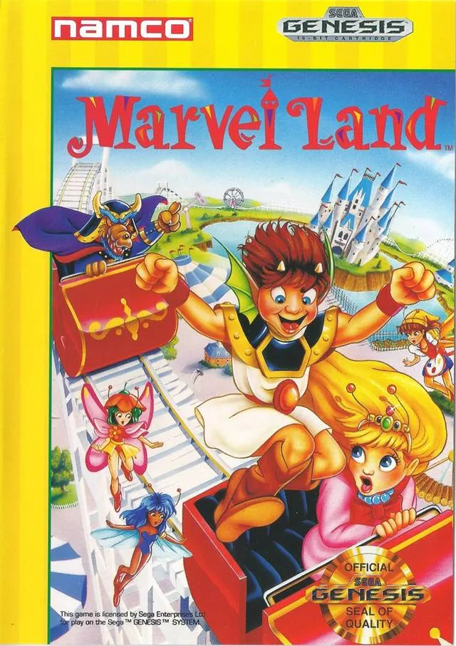 Marvel Land box art