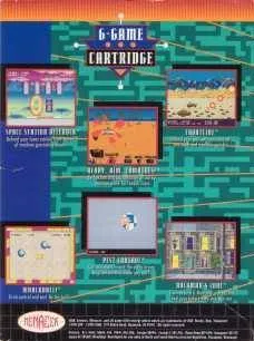 Menacer 6-Game Cartridge box back
