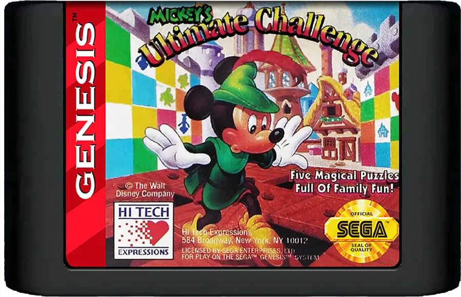 Mickey's Ultimate Challenge cart