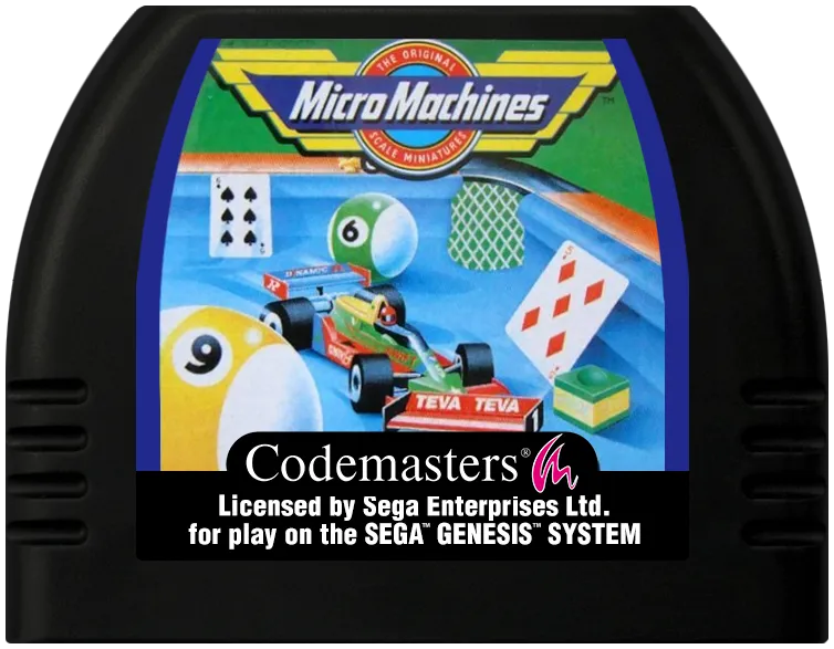 Micro Machines cart