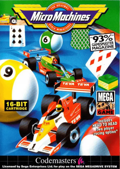Micro Machines box art