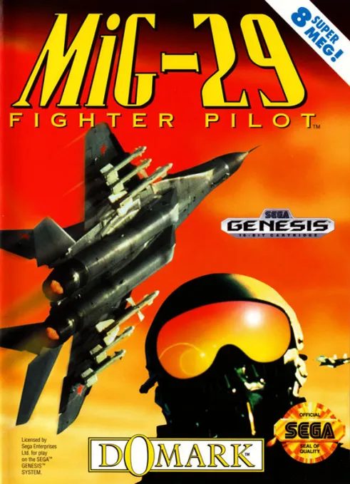 MIG-29: Fighter Pilot box art