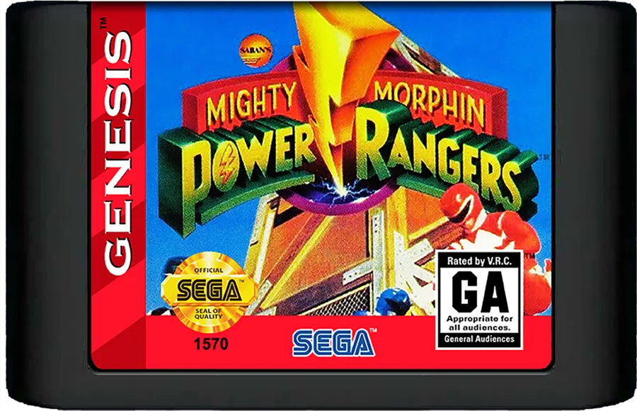 Mighty Morphin Power Rangers cart