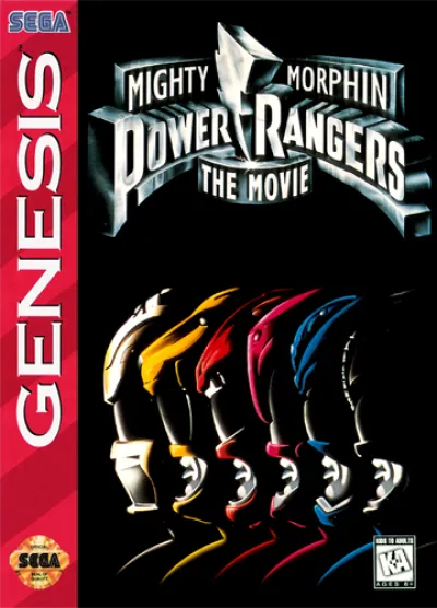 Mighty Morphin Power Rangers: The Movie box art