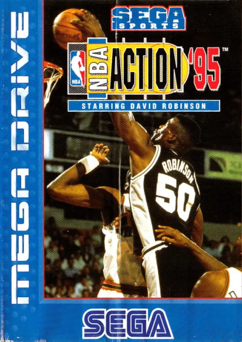 NBA Action '95 Starring David Robinson box art