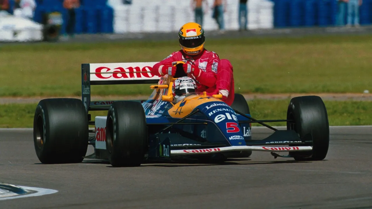 Backdrop artwork for Newman/Haas IndyCar Featuring Nigel Mansell