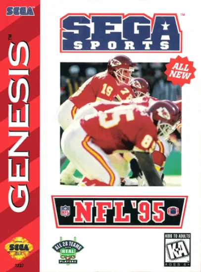 NFL '95 box art