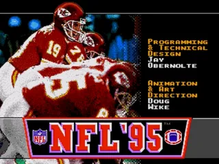 NFL '95 screenshot