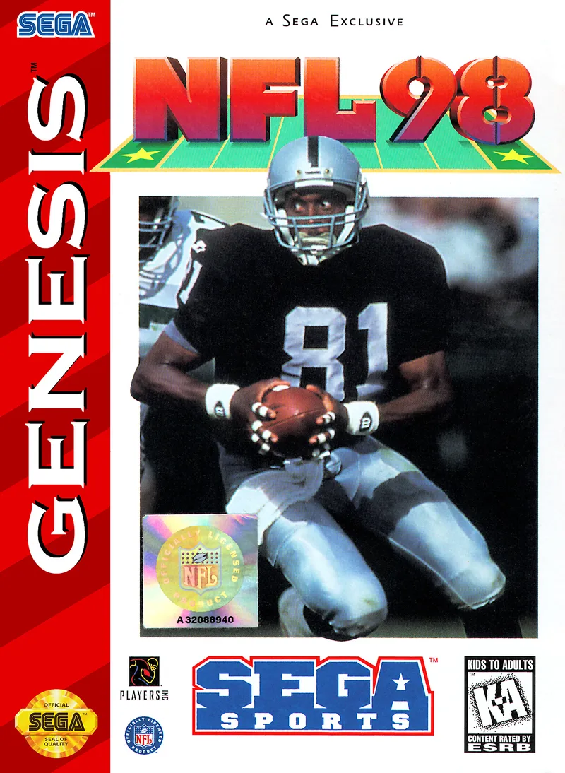 NFL 98 box art