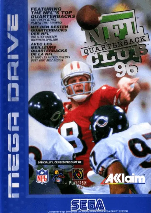 NFL Quarterback Club 96 box art