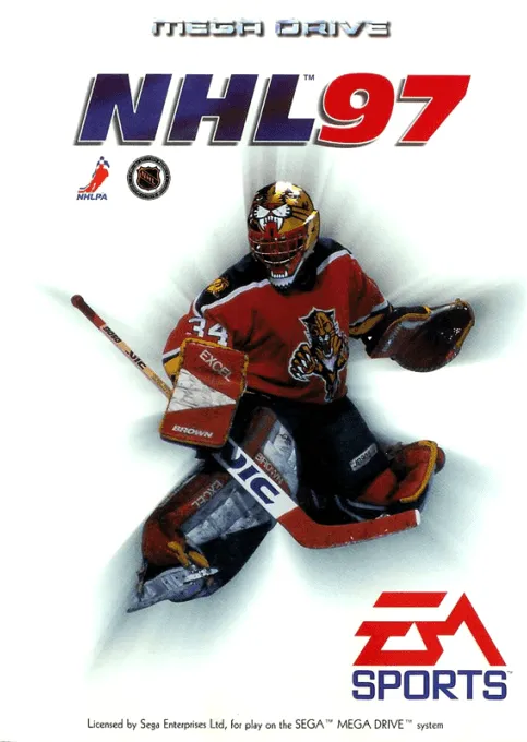 NHL 97 box art